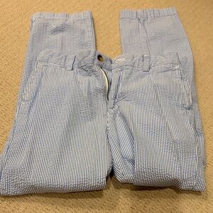 Vineyard Vines Blue and White Striped seersucker Boy’s Pants